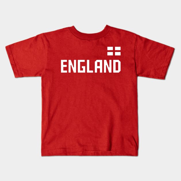 england Kids T-Shirt by kiwodesign